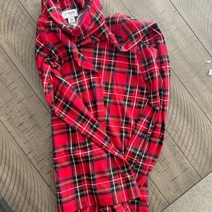 JCrew Plaid Turtleneck Long Sleeve
